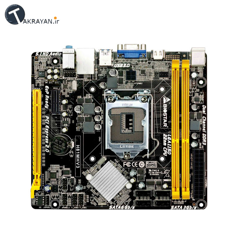 BIOSTAR H81MHV3 Motherboard